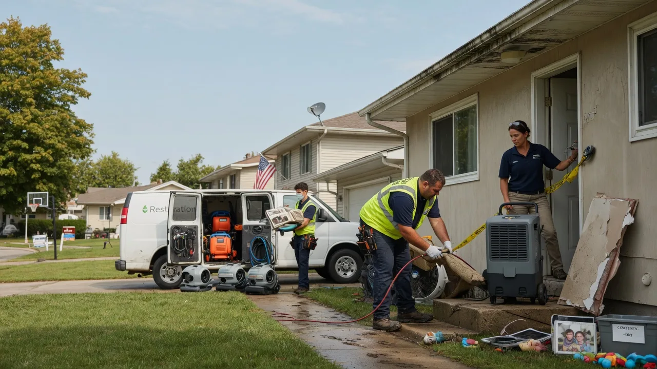 Water Damage Restoration in Morrison, IL near me